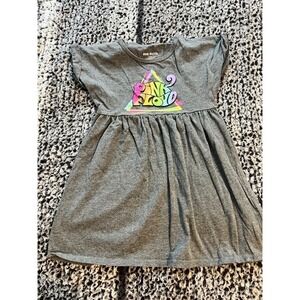 Pink Floyd Girls Size S 6/6X Graphic Cotton Blend Dress